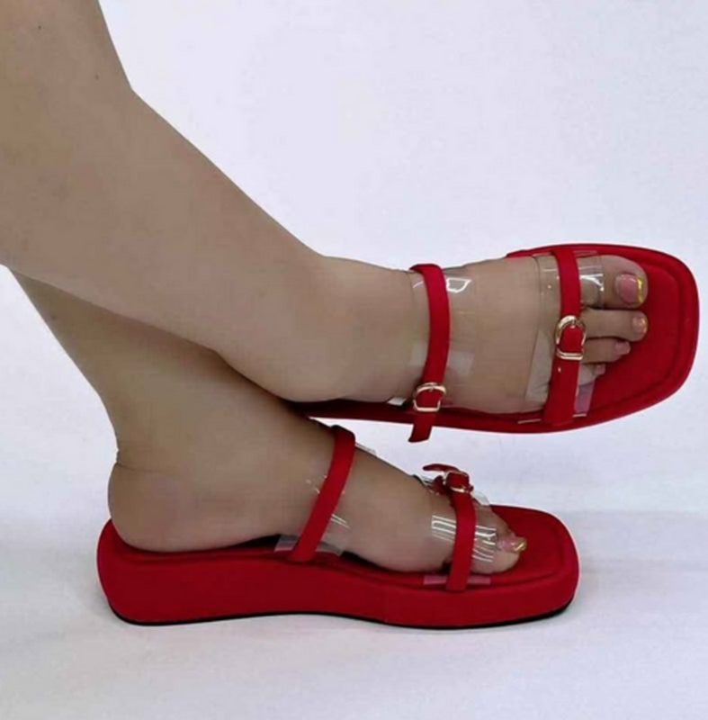 Retro Shoesladies classy open shoes