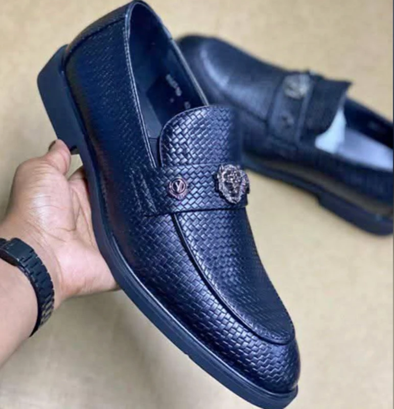 Retro ShoesRoberto Cavalli Men's Leather Loafers